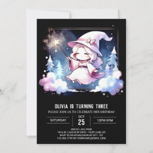 Invitation Assistant pour enfants Whimsical Anniversaire