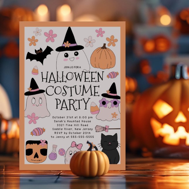 Invitation Assister à l'invitation du parti Halloween (Créateur téléchargé)