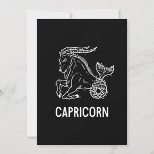 Invitation Astrologie Capricorne Cadeau Anniversaire Signes Z