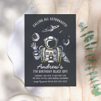 Astronaut & Planètes Fête d'anniversaire