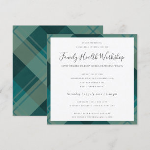 INVITATION ATELIER EUCALYPTUS ROSE FORCE NOIRE