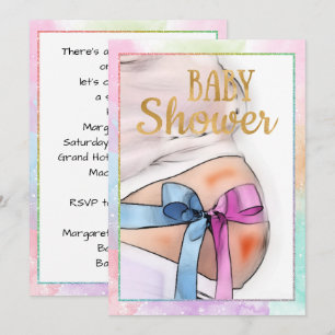 Invitation attendue au Baby shower mère