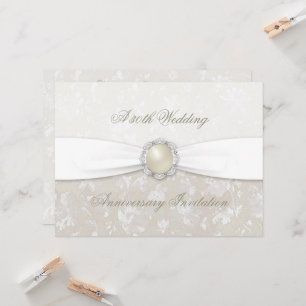 Invitation au 30e anniversaire de mariage en damas