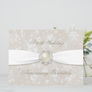Invitation au 30e anniversaire de mariage en damas