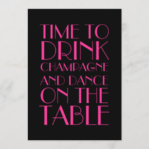 Invitation au 30e anniversaire des années 1920