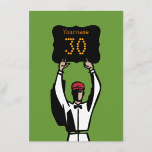 Invitation au 30e anniversaire du Football Party -