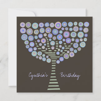 Invitation au 40e anniversaire du chocolat Mauve T