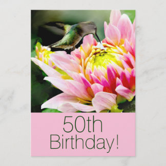 Invitation au 50e anniversaire du Hummingbird