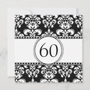 Invitation au 60e anniversaire de Black Damask  Bl