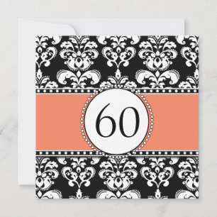 Invitation au 60e anniversaire de Black Damask Or