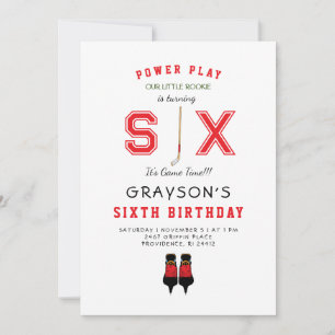 Invitation au 6ème anniversaire de Hockey sur glac