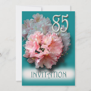Invitation au 85e anniversaire de Rhododendrons
