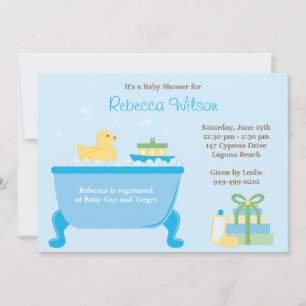Invitation au Baby shower