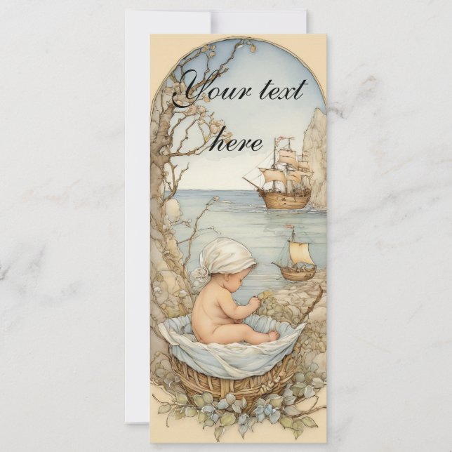 Invitation au Baby shower (Devant)