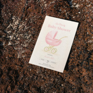 Invitation au Baby shower