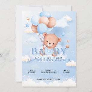 INVITATION AU BABY SHOWER DE BÉBÉ