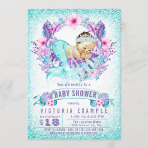 Invitation au Baby shower de la femme de chambre m