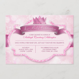 Invitation au Baby shower de la Royal Princess Pin