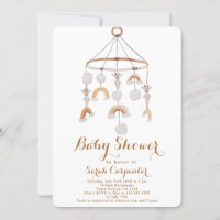 Invitation au Baby shower de soins infirmiers neut