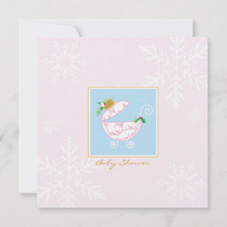 Invitation au Baby shower de transport en vrac de