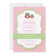 Invitation au Baby shower d'Owl