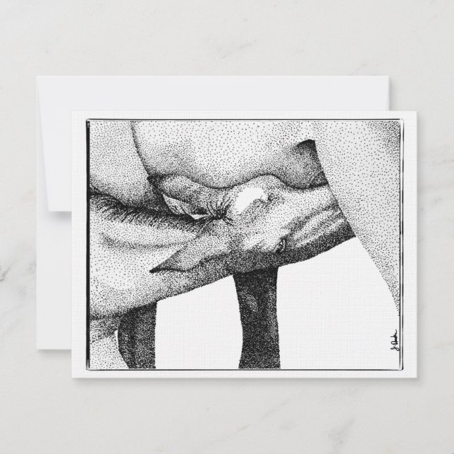 Invitation au Baby shower du poulailler (Devant)