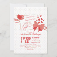 Invitation au Baby shower sucre et épices
