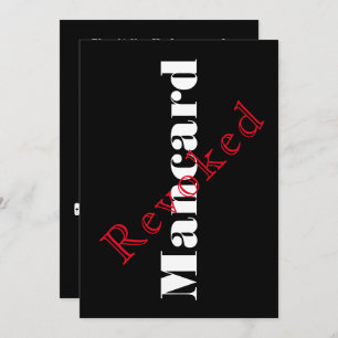 Invitation au baccalauréat de la carte d'homme,