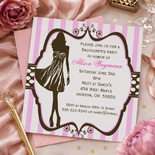Invitation au Bachelorette de la Nuit des Filles