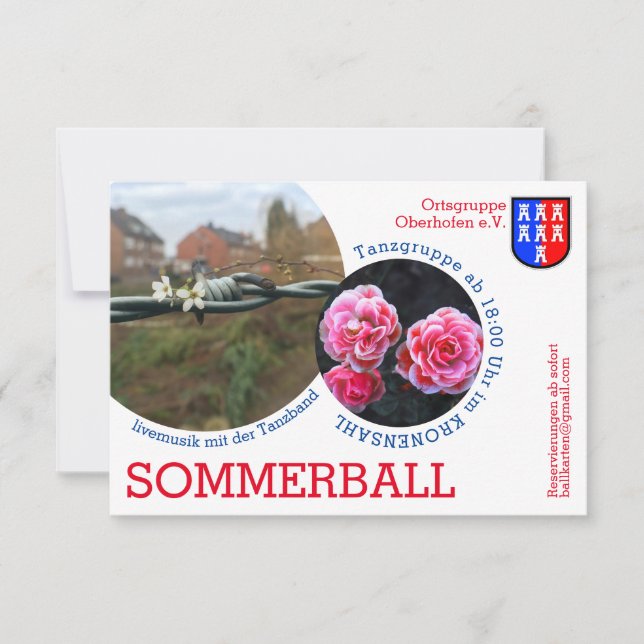 Invitation au Bal de Transylvanie (Devant)