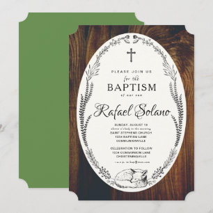 Invitation au baptême de Fox et de Laurel