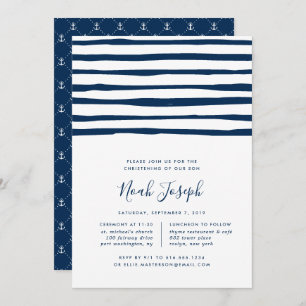 Invitation au baptême ou au baptême