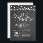 Invitation au barbecue anniversaire 90e tableau de<br><div class="desc">Invitation pour barbecue anniversaire. 90e anniversaire Invitation Arrière - plan de tableau de bord avec voyants à cordes. 13ème 15ème 16ème 18ème 20ème 21ème 30ème 40ème 50ème 60ème 70ème 80ème 90ème 100ème, Tout âge. Anniversaire adulte. Fête d'anniversaire d'une femme ou d'un homme. Pour plus de personnalisation, cliquez sur le bouton...</div>