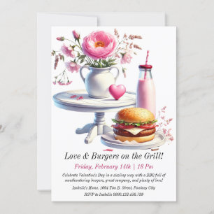 Invitation au barbecue de la Saint-Valentin