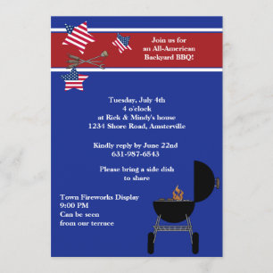 Invitation au barbecue du Parti patriotique