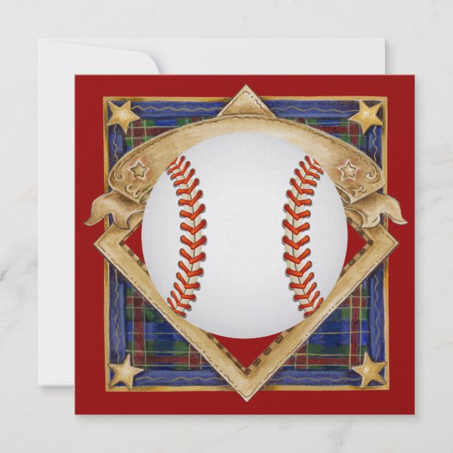 Invitation au baseball - SRF (Devant)