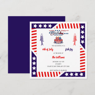 Invitation au BBQ du 4 juillet pour les 250 ans de