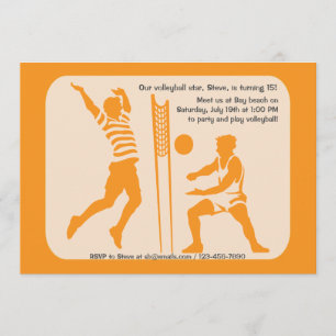 Invitation au beach-volley