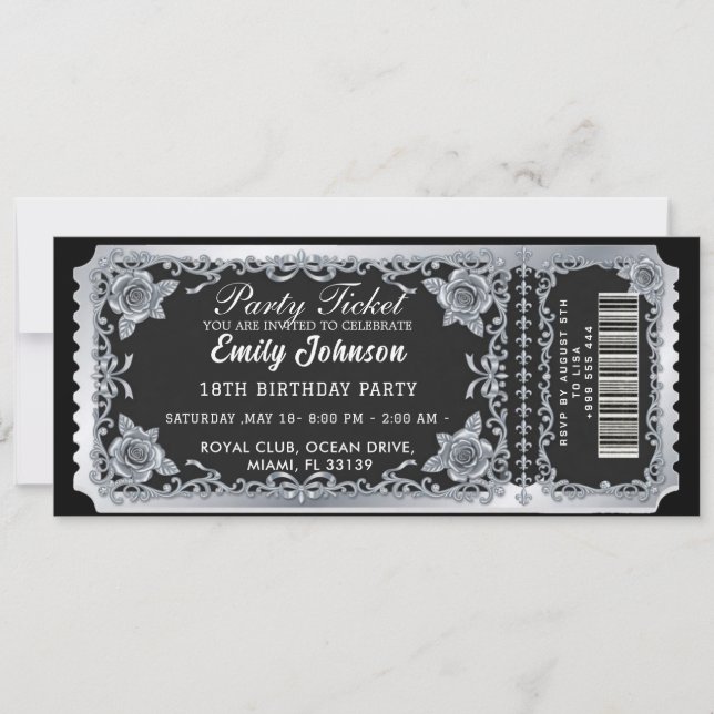 Invitation au Billet de Fête 2026 (Devant)