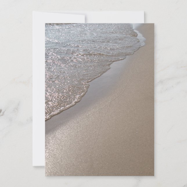 Invitation au bord de la plage (Devant)