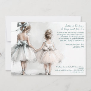 Invitation au brunch de la journée des sœurs éléga