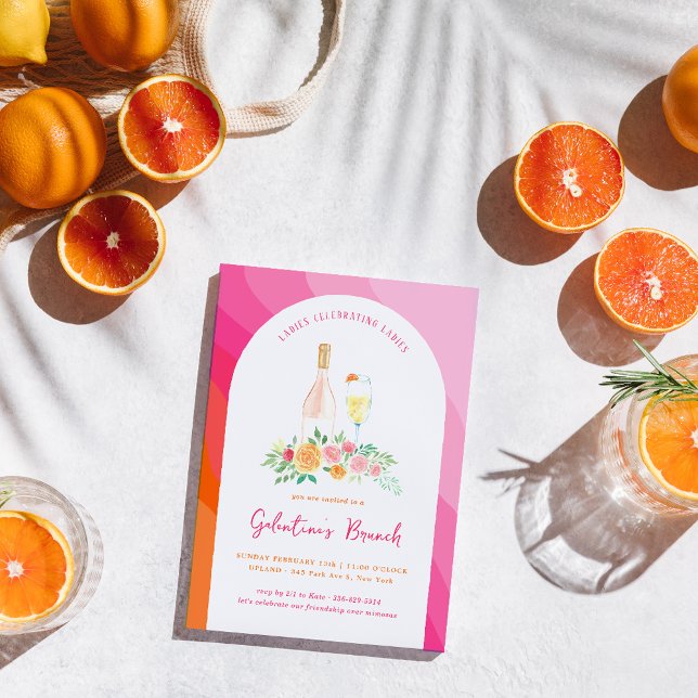 Invitation au brunch de la Saint-Galentin (Créateur téléchargé)