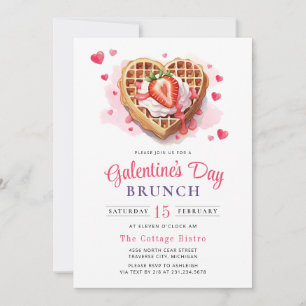 Invitation au brunch de la Saint-Valentin de la Ga