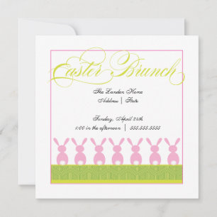 Invitation au brunch de Pâques