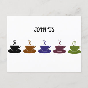 INVITATION AU CAFÉ ET À LA CONVERSATION