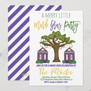 Invitation au Carnaval de Mardi Gras