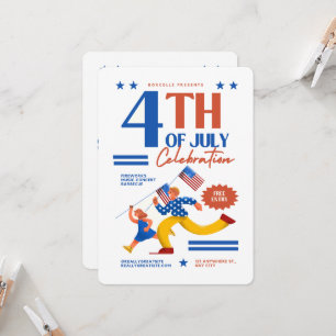 Invitation au Célébration du 4 Juillet