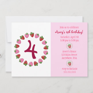 Invitation au cercle des fraises