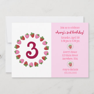 Invitation au cercle des fraises