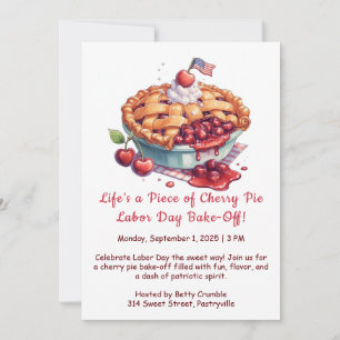 Invitation au concours de tartes aux cerises de la